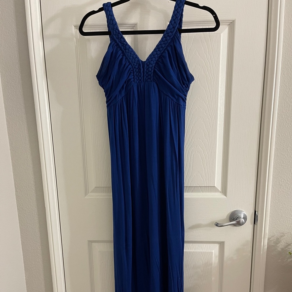 Royal Blue Long Sun Dress